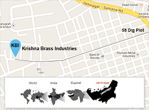 Krishna Brass Industries : Map